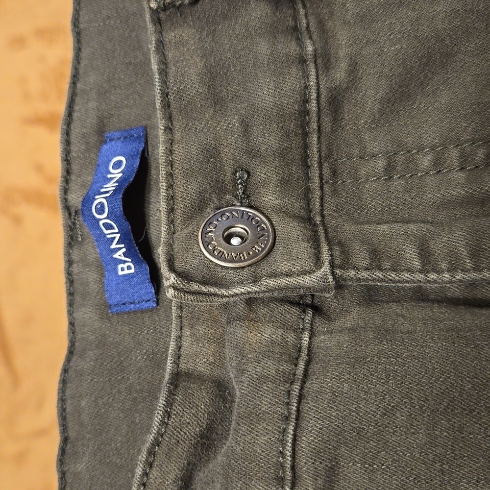 Bandolino Mandie forest green jeans size 6 - Picture 3 of 5